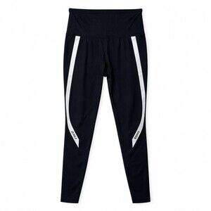 2XU Reflective Compression Leggings Women's medium Black Silver Running tight